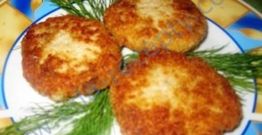 Блюдо из судака - биточки рыбные