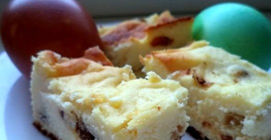 Запеченный творог