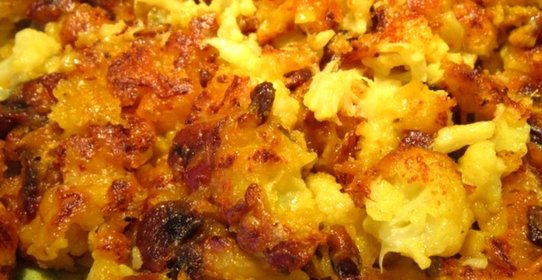 Жареная цветная капуста в кляре