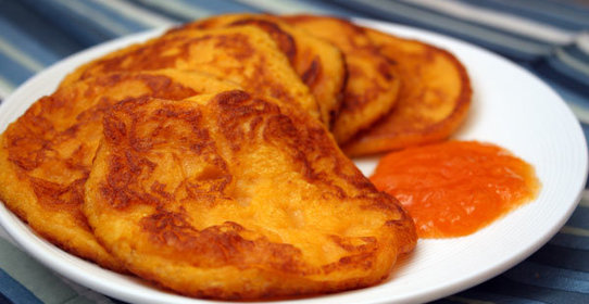 Тыквенные оладьи