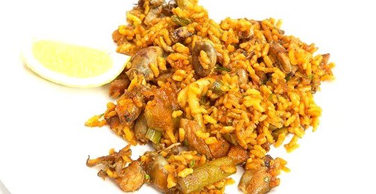 Мясная паэлья