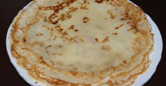 Блины без яиц