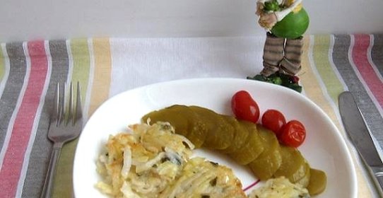 Драники с петрушкой на сметане