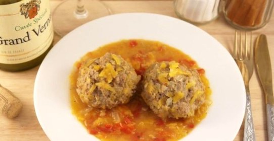 Диетические тефтели из говядины