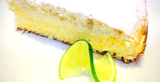 Кокосово-лаймовый торт