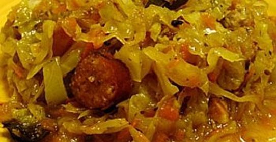 Бигус с квашеной капустой