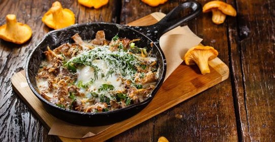 Жульен из лисичек