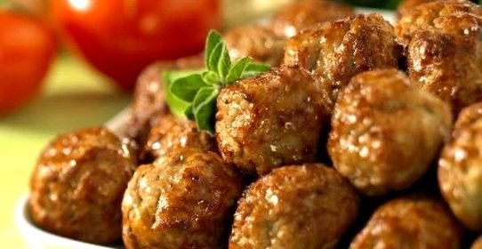 Шарики из говядины жареные с овощами по‑армянски