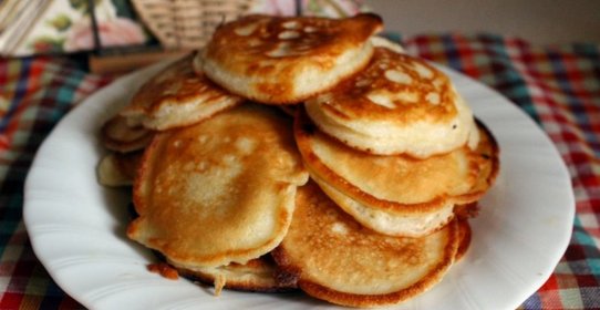 Оладьи на ряженке