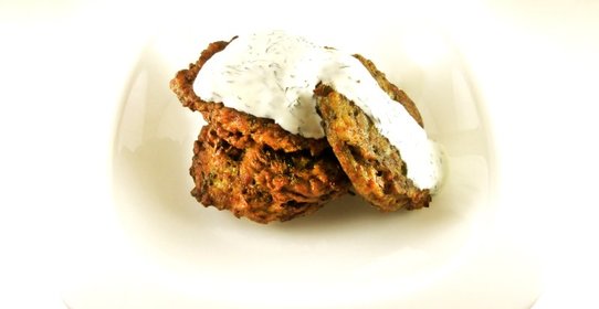 Грибные оладьи из шампиньонов