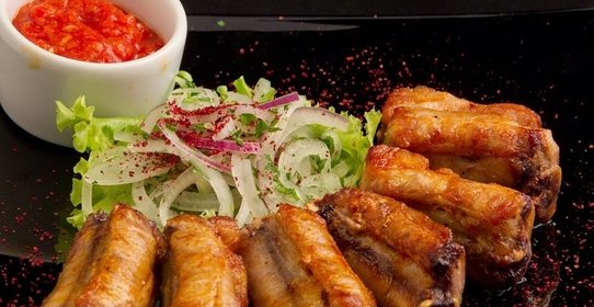 Шашлык из свиных ребрышек