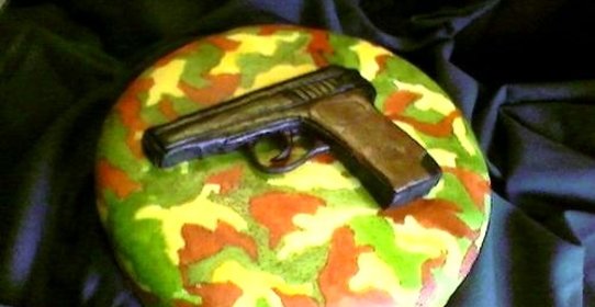 Торт Камуфляж