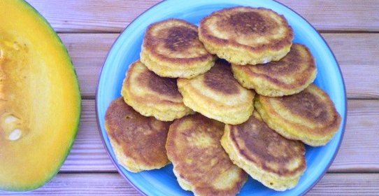 Оладьи из тыквы постные