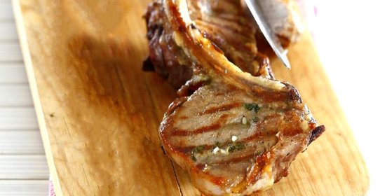 Шашлык из телятины на косточке