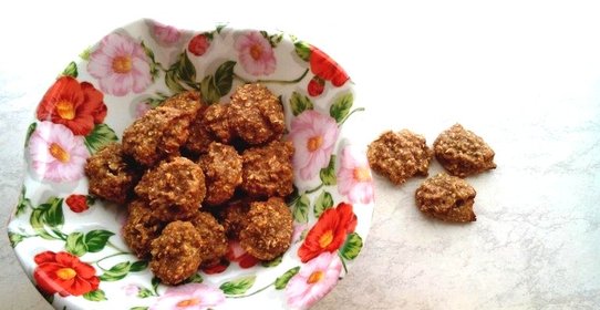 Веганское банановое печенье