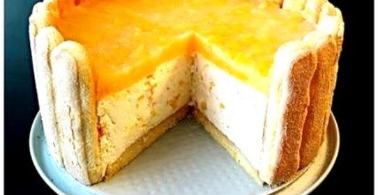 Торт «Манговые облака»