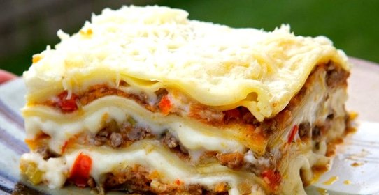 Лазанья с мясом