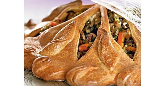 Пирог с зеленью