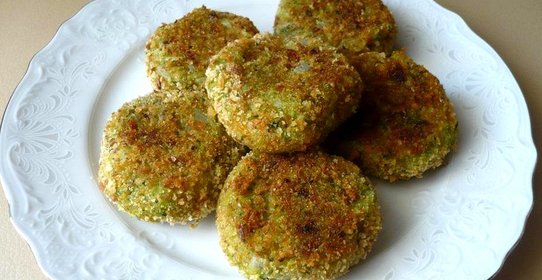 Котлеты постные овощные с брокколи