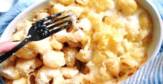 Mac and cheese (Макароны в сливочном соусе)
