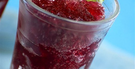 Гранита с клубникой