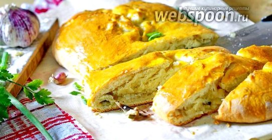 Пирог с зубаткой