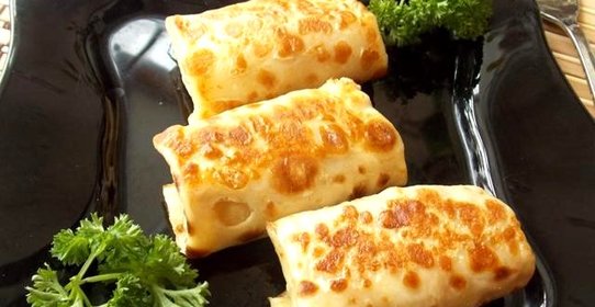 Блинчики с мясом