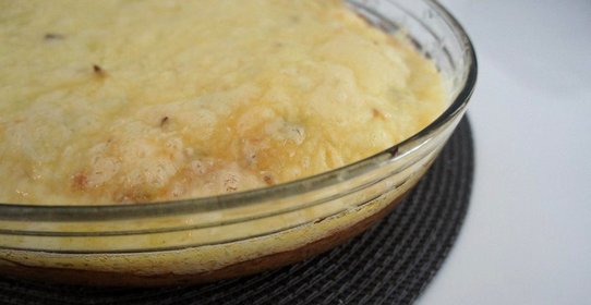 Капустный творожный пирог