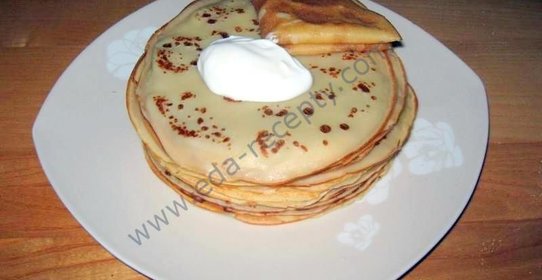 Блины на простокваше