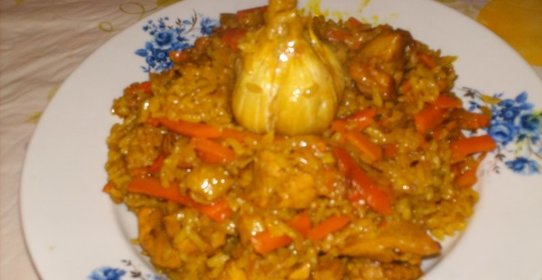 Плов с курицей