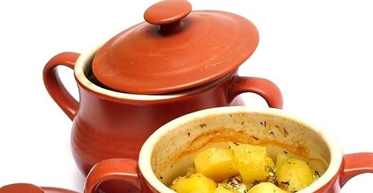 Картофель в горшочках