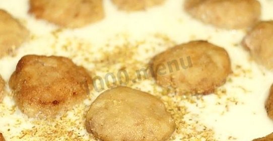 Котлеты сметанные в духовке