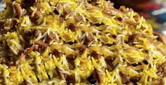 Плов с айвой