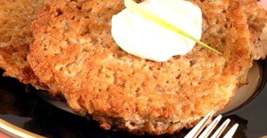 Блинчики из печеных баклажанов