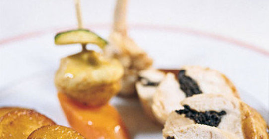 Филе птицы в кокотнице