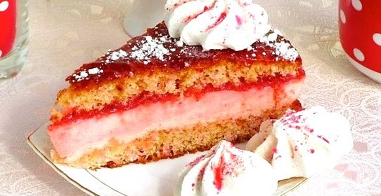 Торт «Малинка»