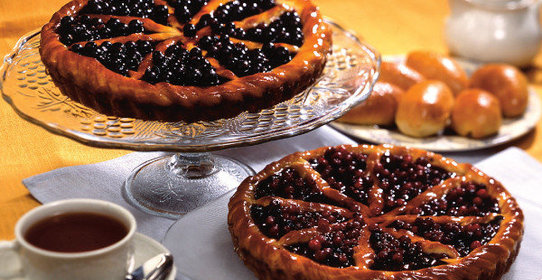 Ягодный пирог