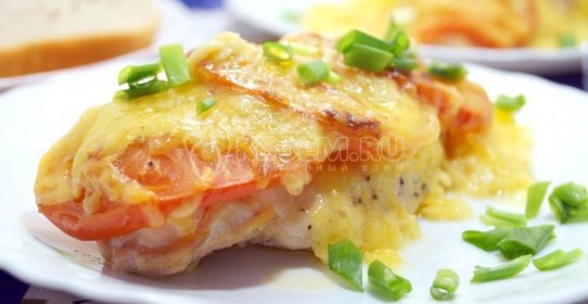 Куриное филе с помидорами и сыром «София»