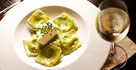 Равиоли с моцареллой