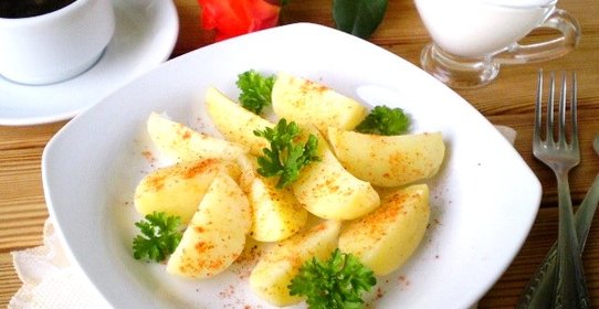 Картошка с паприкой