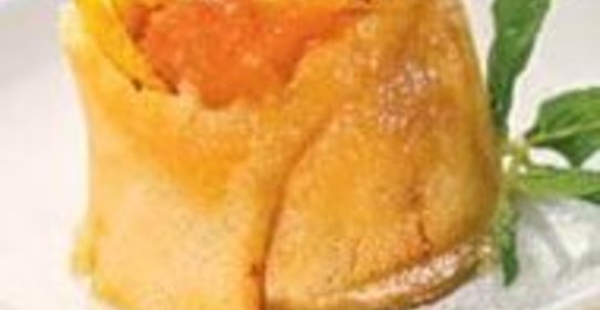 Шарлотка абрикосовая