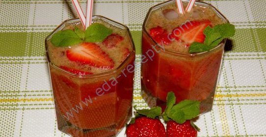 Клубничный мохито