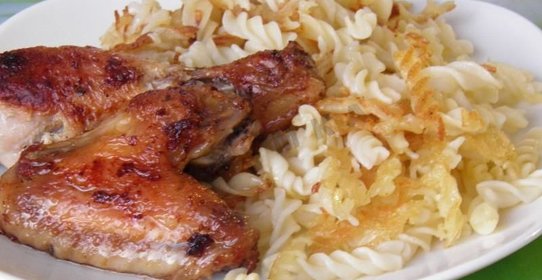 Жареная курица в мультиварке