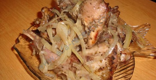 Шашлык из кролика