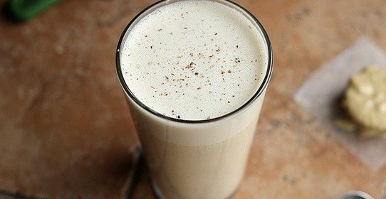 Молочный кисель с ванилью