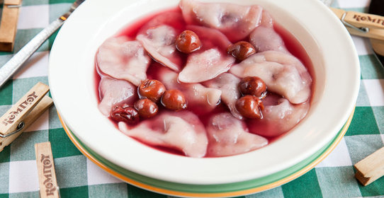 Вареники с вишней