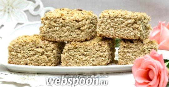 Овсяно-банановый пирог