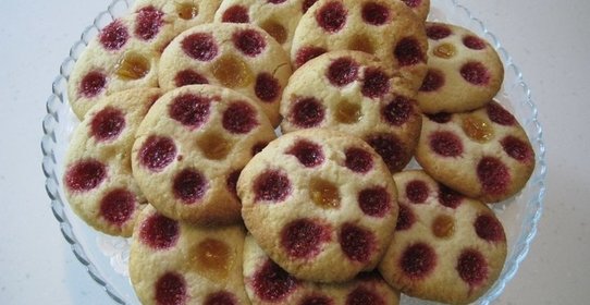 Цветочное печенье