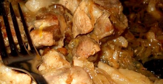 Свинина в утятнице