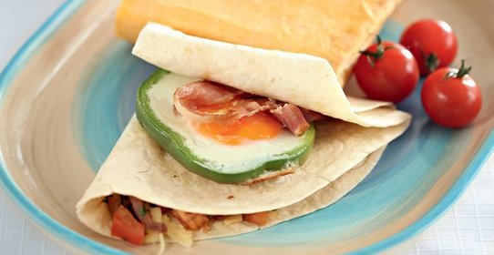 Завтрак в тортилье